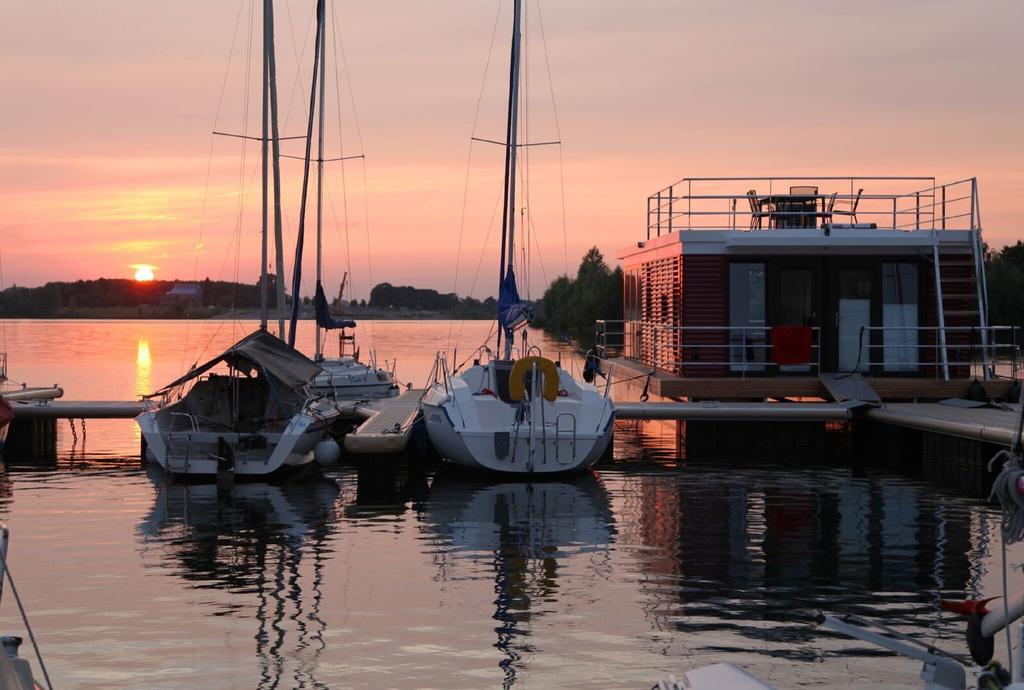 Hausboot Fjordblik Hotel Kollund Osterskov Exterior photo